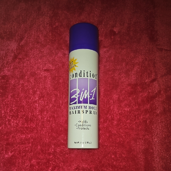 Condition 3 in 1 Hairspray Purple addition Other - 3-in-1 Maximum Hold Hairspray - Purple